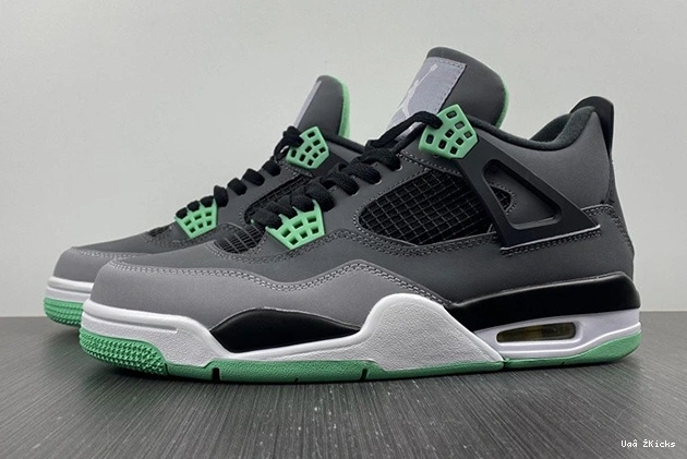  Retro 4 Green 505 Jordan BestValue Glow 308497-033 1114